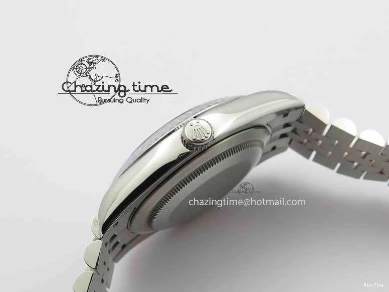MiroTime 0326 DateJust II 41mm BP Maker Best Edition Silver Diamonds Dial On New Version Jubilee Bracelet A Reliable 3623